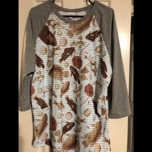 LuLaRoe Randy, 3XL Fish Print